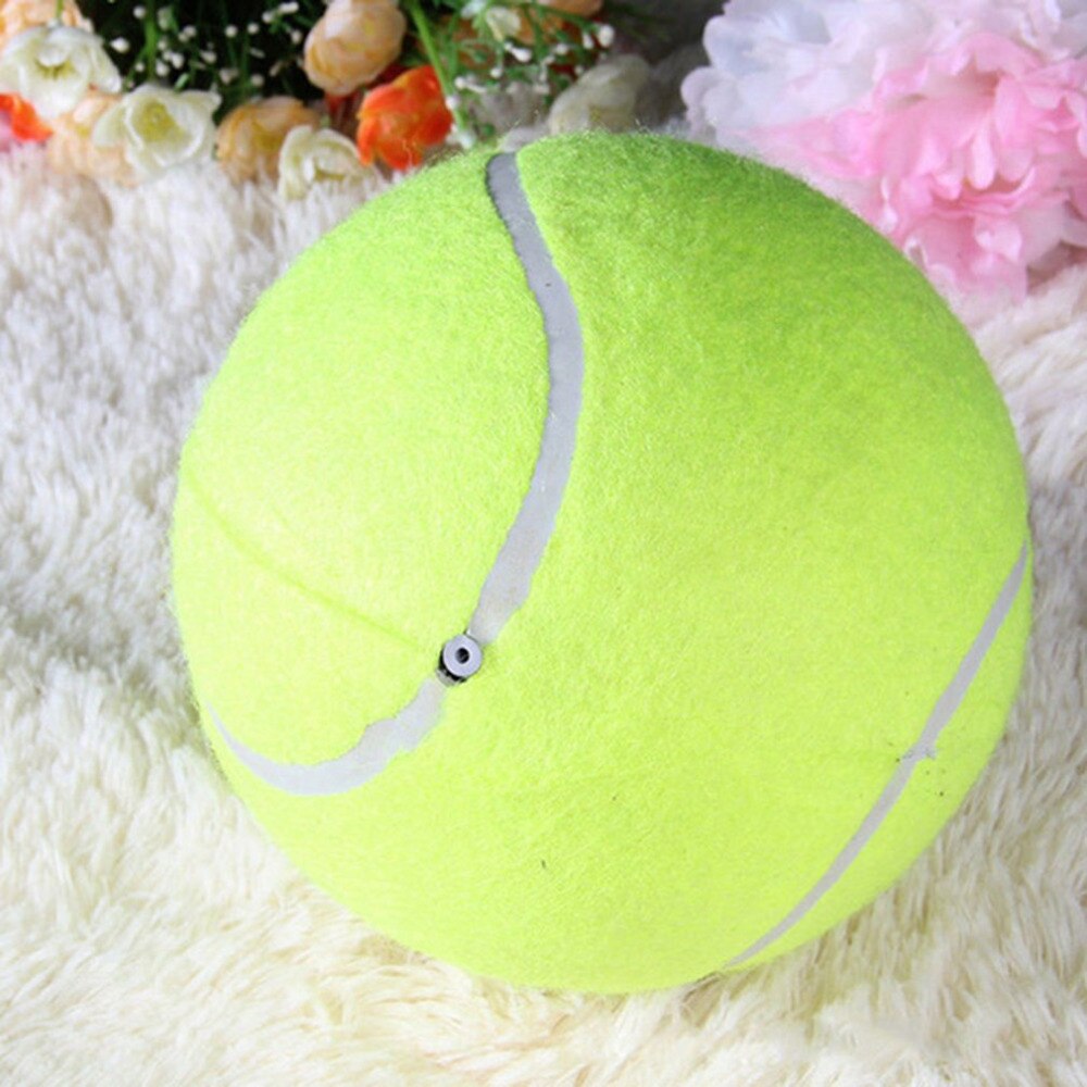 24cm/9.5 Inch Tennis Ball Giant Pet Toy Tennis Ball Dog Chew Toy Signature Mega Jumbo Kids Ball For Pet Dog's Supplies Hot Sale