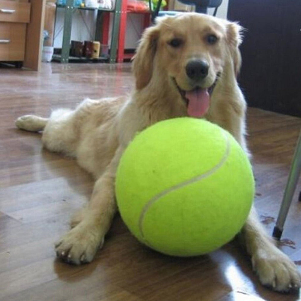 24cm/9.5 Inch Tennis Ball Giant Pet Toy Tennis Ball Dog Chew Toy Signature Mega Jumbo Kids Ball For Pet Dog's Supplies Hot Sale