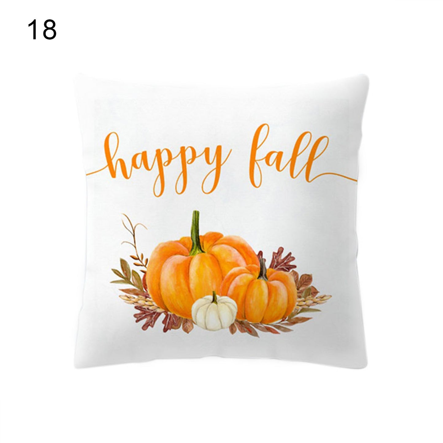 Thanksgiving Day Pumpkin Truck Harvest Rustic Art Decor Cushion Cover Sofa Home Fall Autumn Farm 45*45 cm Printed Pillow Covers