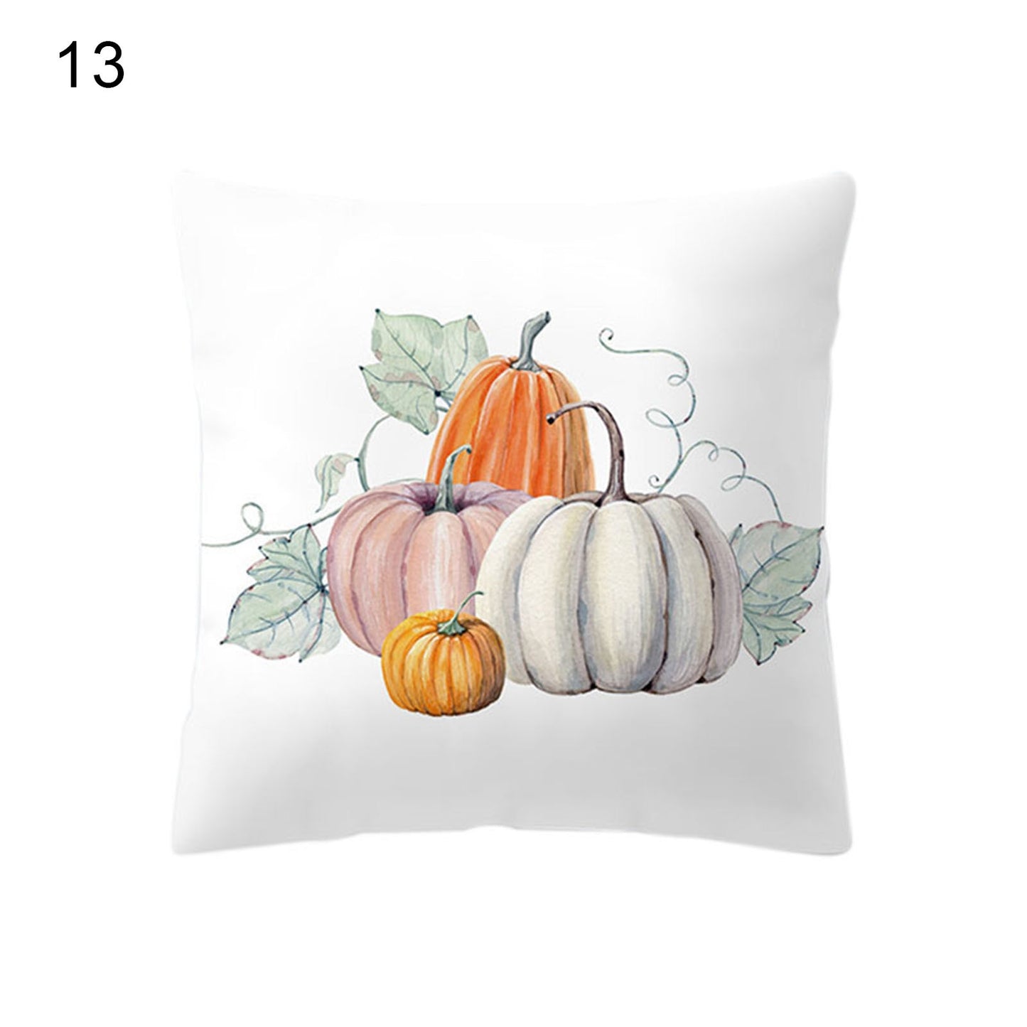 Thanksgiving Day Pumpkin Truck Harvest Rustic Art Decor Cushion Cover Sofa Home Fall Autumn Farm 45*45 cm Printed Pillow Covers