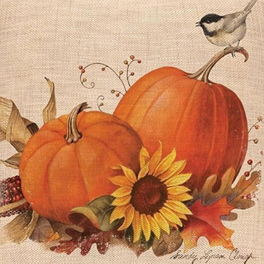 Thanksgiving Day Pumpkin Truck Harvest Rustic Art Decor Cushion Cover Sofa Home Fall Autumn Farm 45*45 cm Printed Pillow Covers