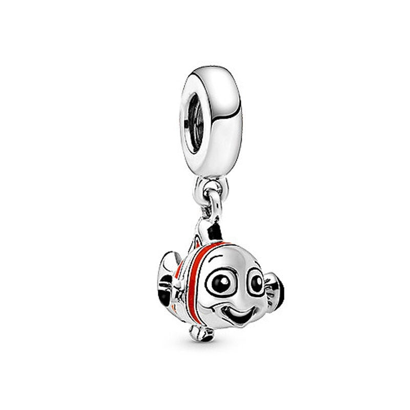 2022 100% 925 Sterling Silver Disney Charm Beads for Original Pandora Bracelets. Women&#39;s Birthday Boutique Fashion Jewelry