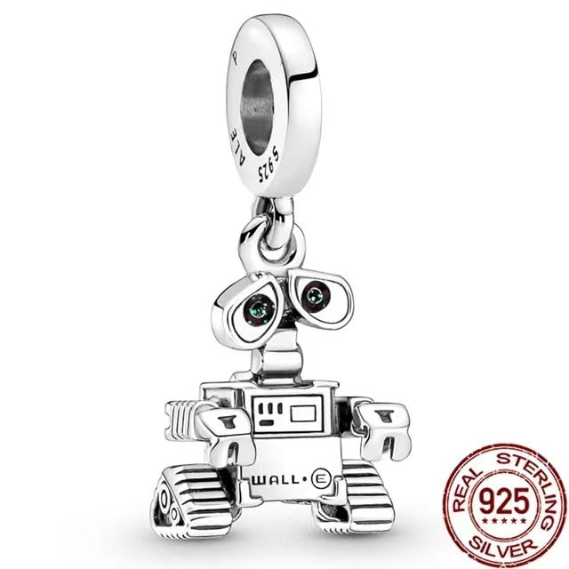 2022 100% 925 Sterling Silver Disney Charm Beads for Original Pandora Bracelets. Women&#39;s Birthday Boutique Fashion Jewelry