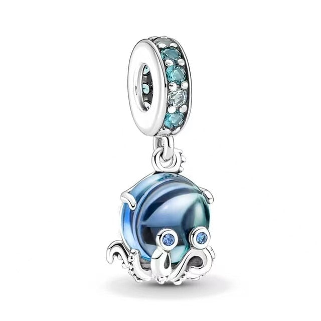 2022 100% 925 Sterling Silver Disney Charm Beads for Original Pandora Bracelets. Women&#39;s Birthday Boutique Fashion Jewelry