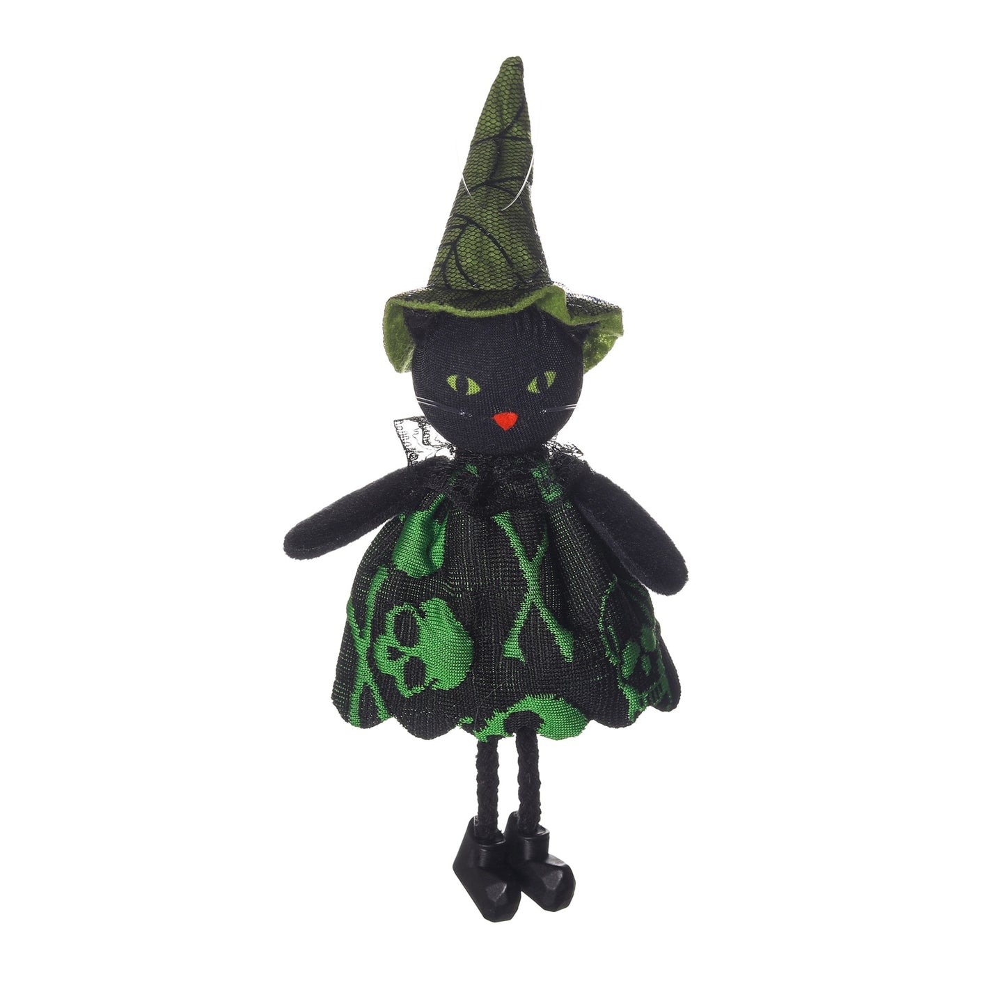 1pc Halloween Doll Bar Decor Pumpkin Ghost Witch Black Cat Pendant Scary Halloween Kids Gift Halloween Party Decoration for Home