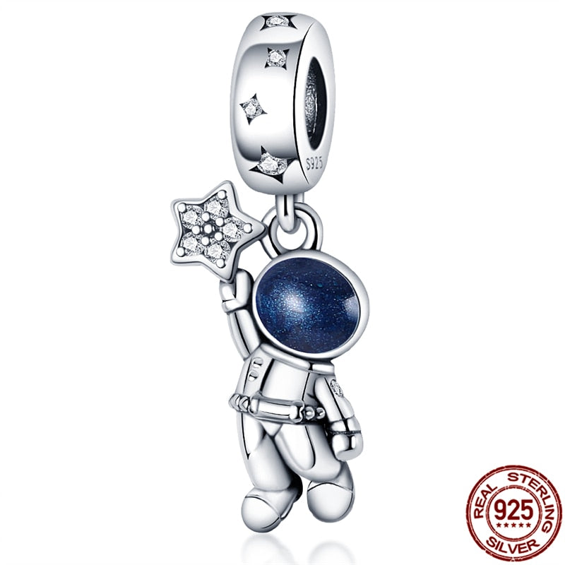 2022 100% 925 Sterling Silver Disney Charm Beads for Original Pandora Bracelets. Women&#39;s Birthday Boutique Fashion Jewelry