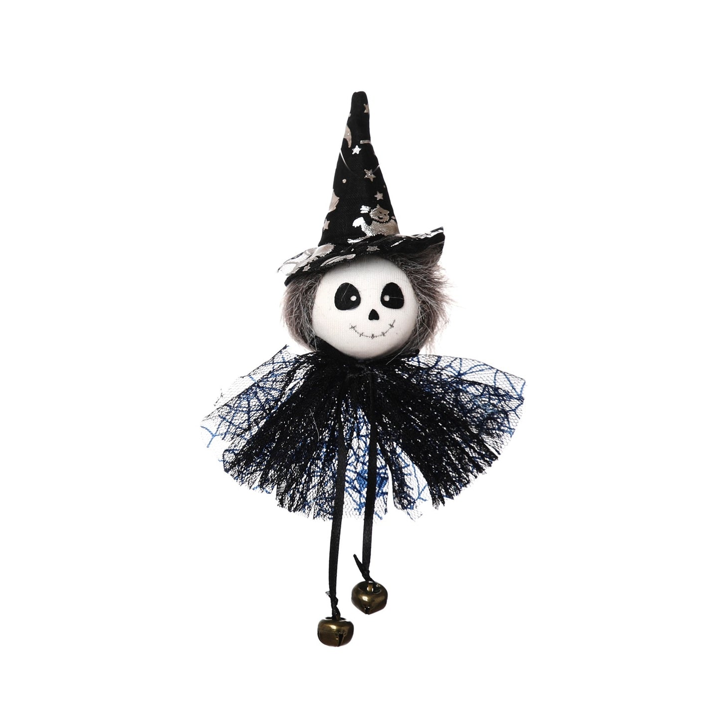 1pc Halloween Doll Bar Decor Pumpkin Ghost Witch Black Cat Pendant Scary Halloween Kids Gift Halloween Party Decoration for Home