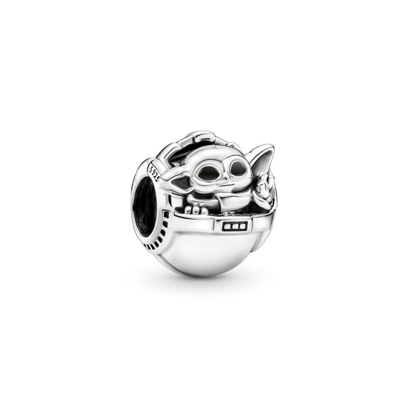 2022 100% 925 Sterling Silver Disney Charm Beads for Original Pandora Bracelets. Women&#39;s Birthday Boutique Fashion Jewelry