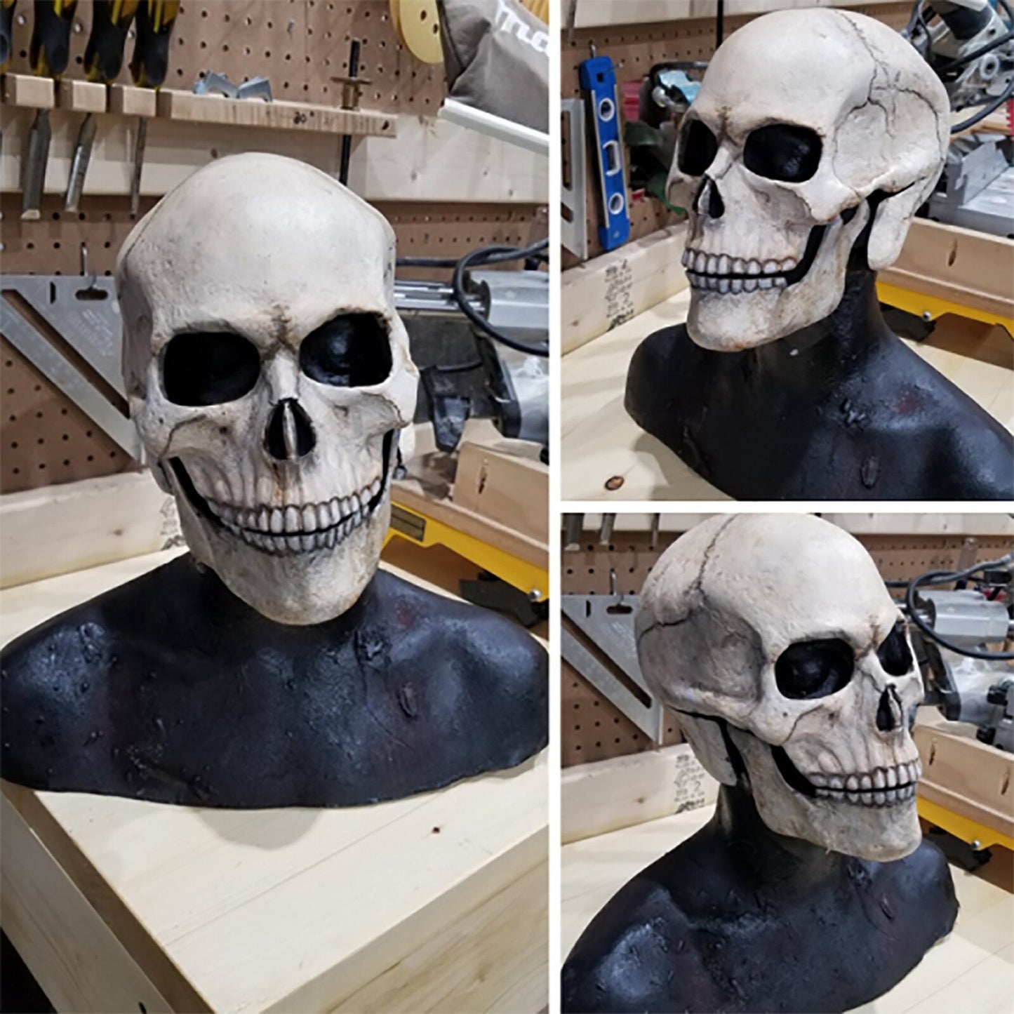 Halloween Horror Decoration Full Head Skull Mask