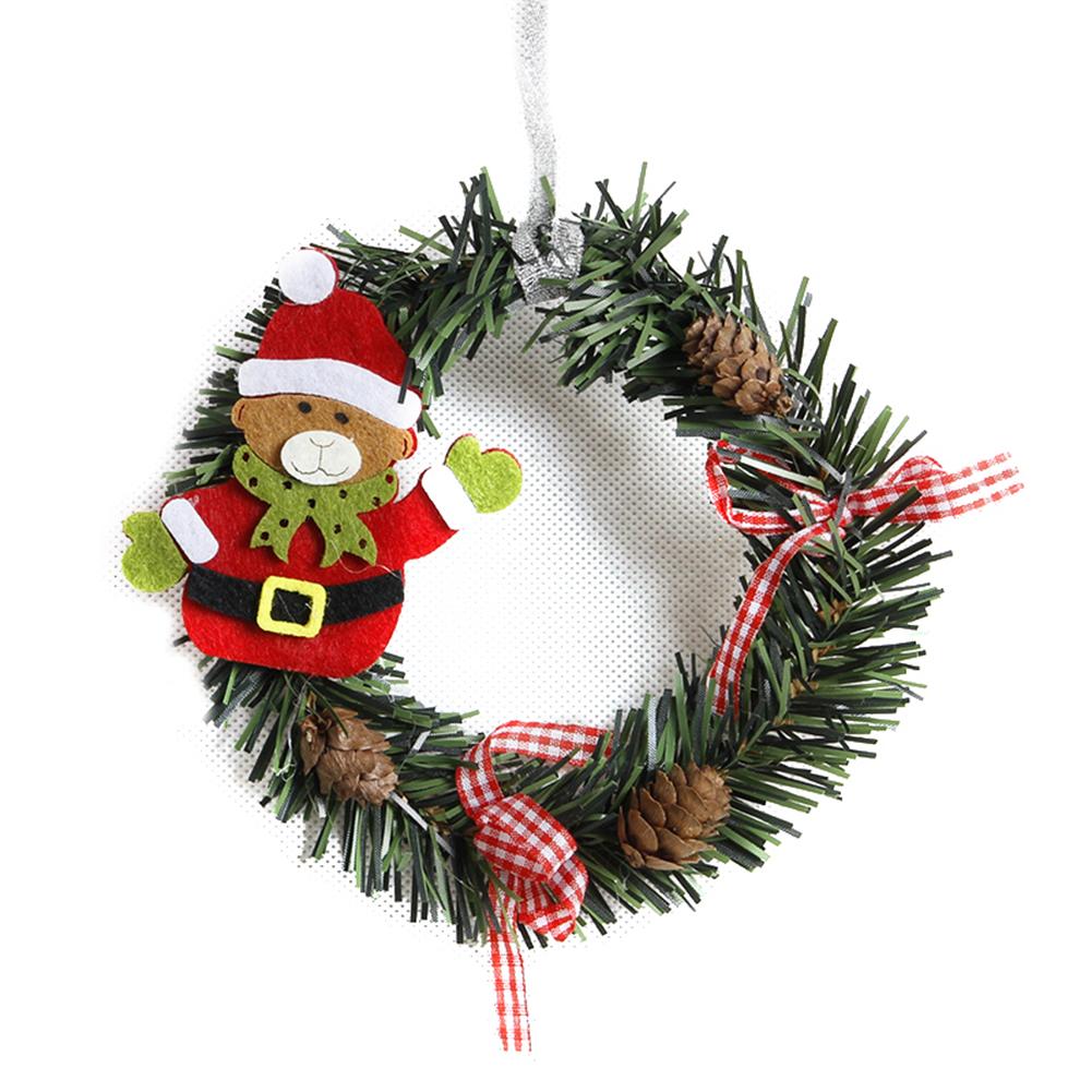 2019 Christmas Wreath Wood Christmas Decor